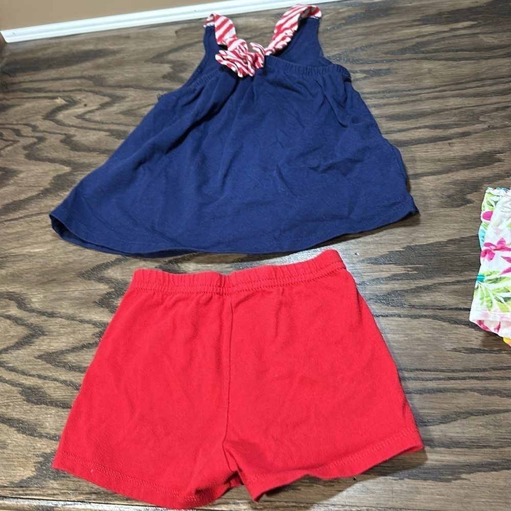 Toddler Girls 4th of July Outfit - 3T - Picture 2 of 3